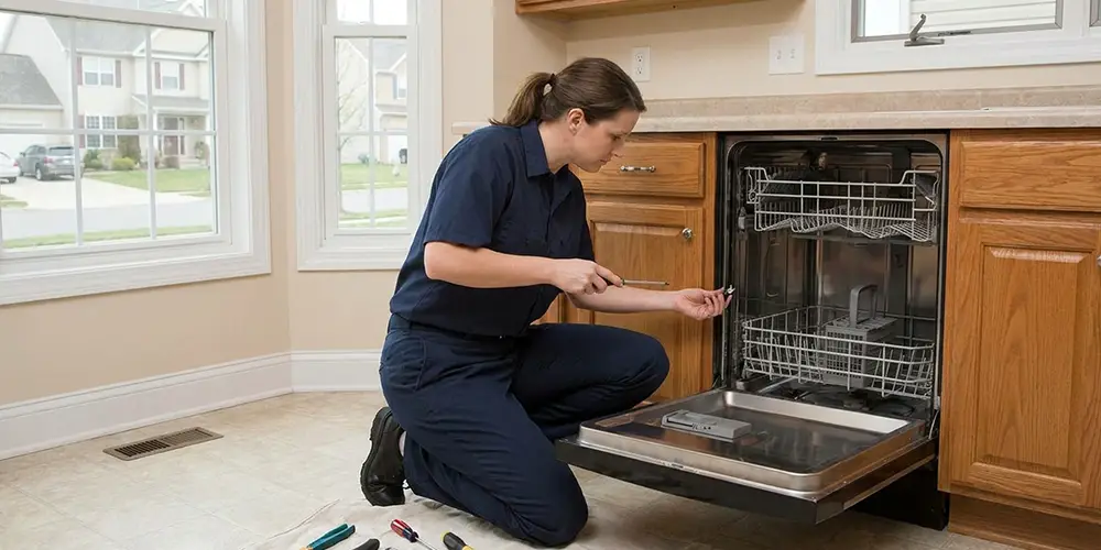 Dishwasher Latch Replacement in Cambridge, MA