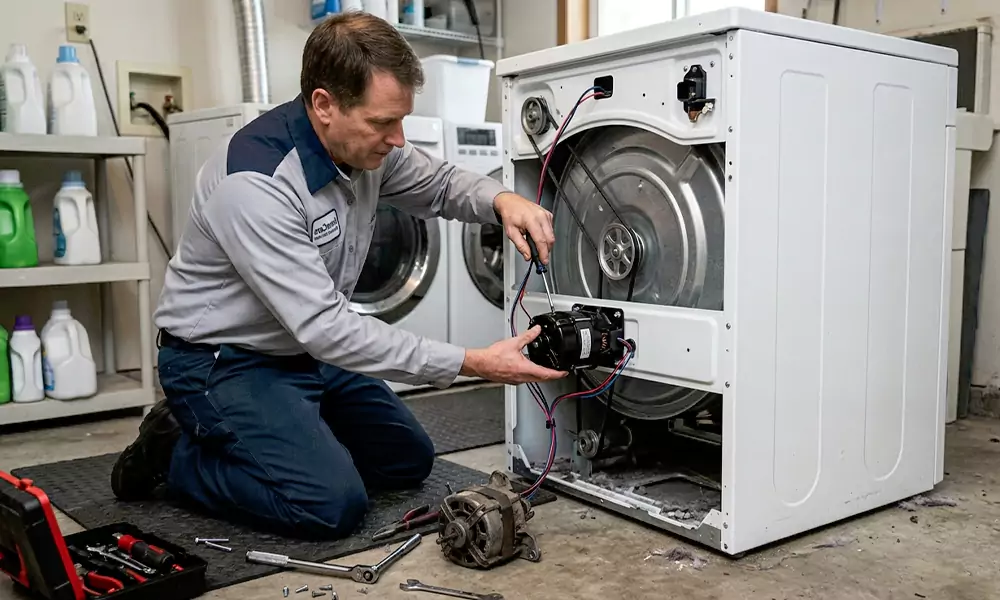 Dryer Motor Replacement in Cambridge, MA