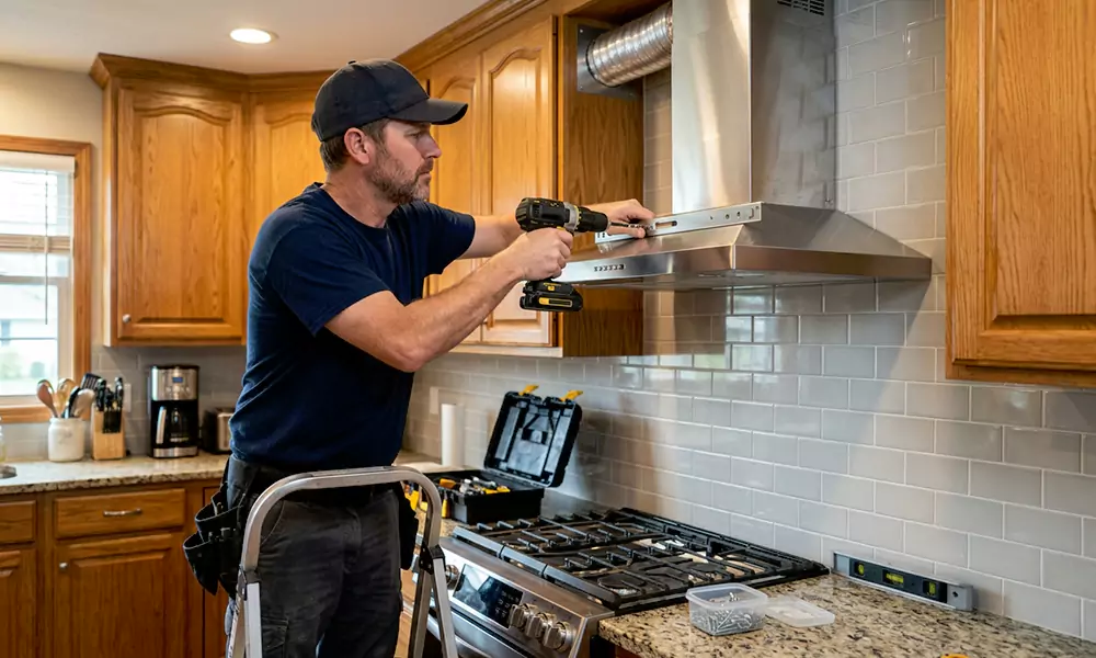 Range Hood Installation in Cambridge, MA
