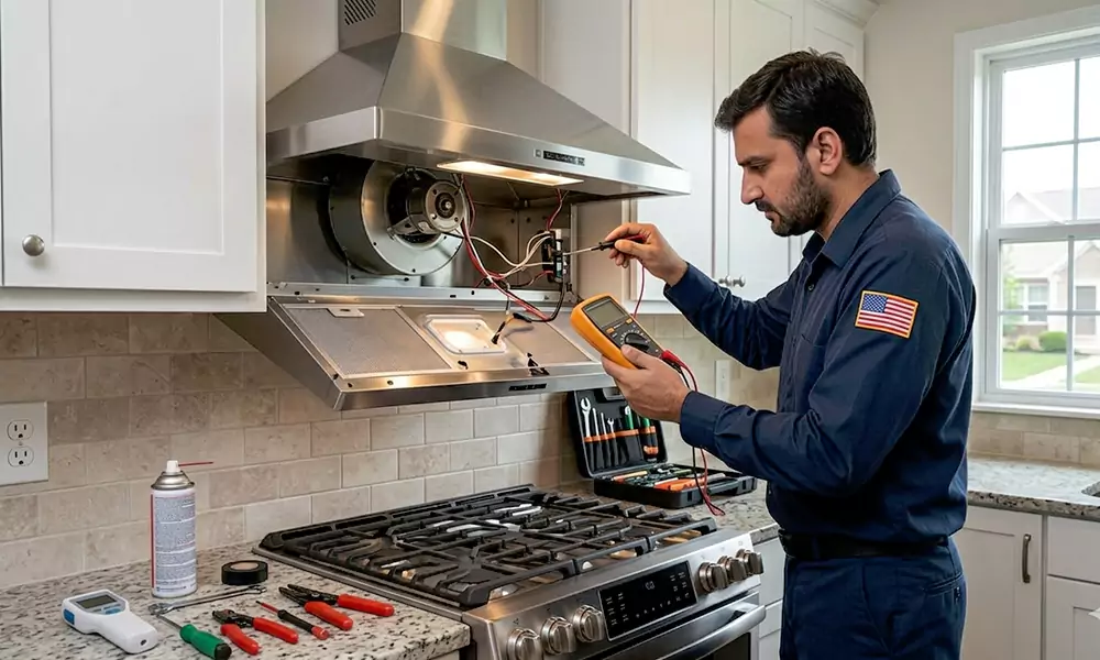 Range Hood Repair in Cambridge, MA