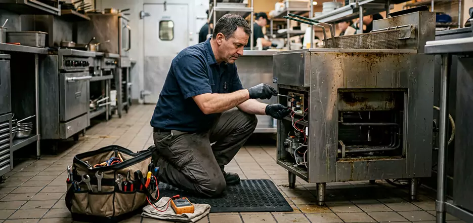 Industrial Fryer Thermostat Repair in Cambridge